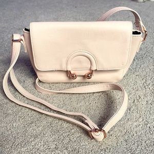 Pale Pink Cross Body Purse
